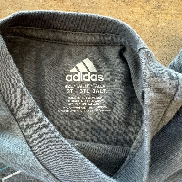Adidas- 3T Toddler Cotton Tee - Picture 3 of 3